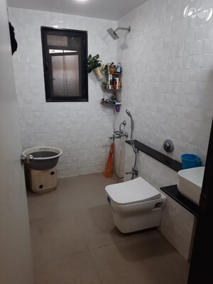 Bathroom in 3 BHK Apartment at Accolade Co Op Hsg Soc, Eastern Express Highway – for Sale