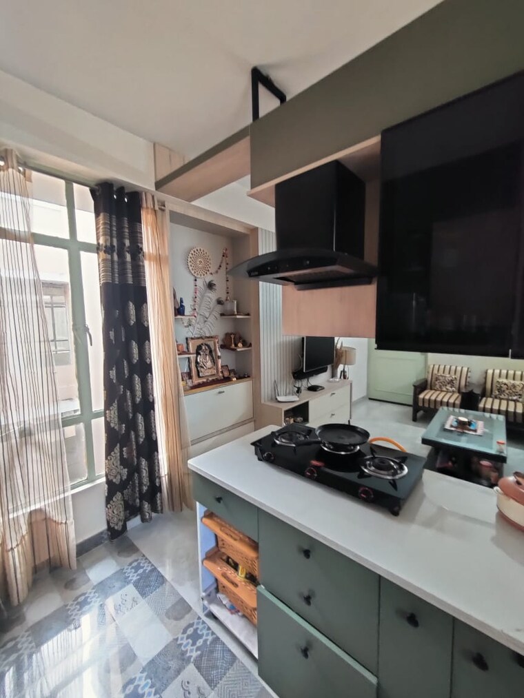 Kitchen, breez-global-hill-view 2 Bedroom 585 Sq.Ft. Apartment In Sohna Sector 11 Gurgaon 9626405