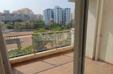 Balcony in 2 BHK Apartment at Gera Park View, Kharadi – for Rent