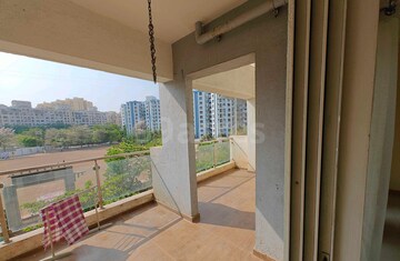 Balcony in 2 BHK Apartment at Gera Park View, Kharadi – for Rent