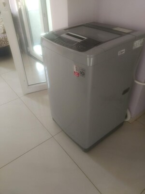 Bathroom in 2 BHK Apartment at Soba Puram Apartments, Warje – for Rent