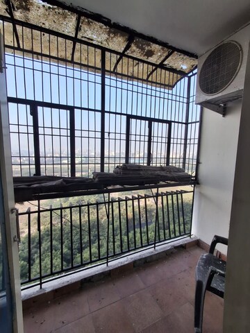 Balcony in 2.5 BHK Apartment at Antriksh Golf View, Sector 78 – for Rent