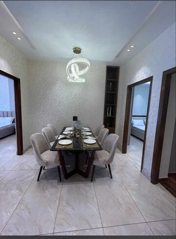 Dining area in 3 BHK Apartment at Vip Road – for Sale