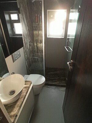 Bathroom in 2 BHK Apartment at Hiranandani Gardens, Powai – for Sale