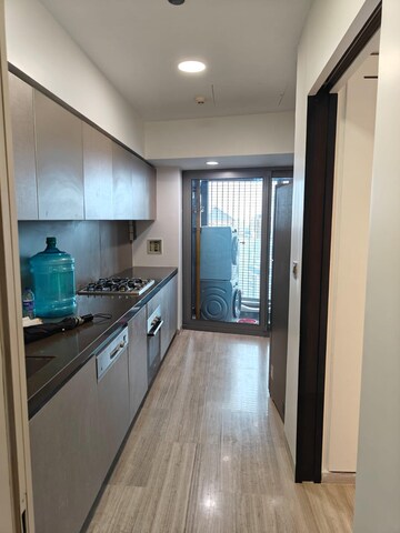 Kitchen in 3 BHK Apartment at Lodha World Crest, Worli – for Sale