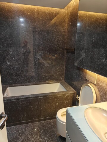 Bathroom in 3 BHK Apartment at Lodha World Crest, Worli – for Sale