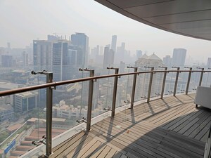 Balcony in 3 BHK Apartment at Lodha World Crest, Worli – for Sale