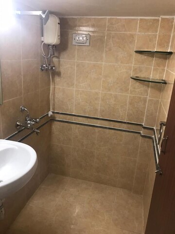 Bathroom in 1 BHK Apartment at Serenity Tower, Andheri West – for Sale