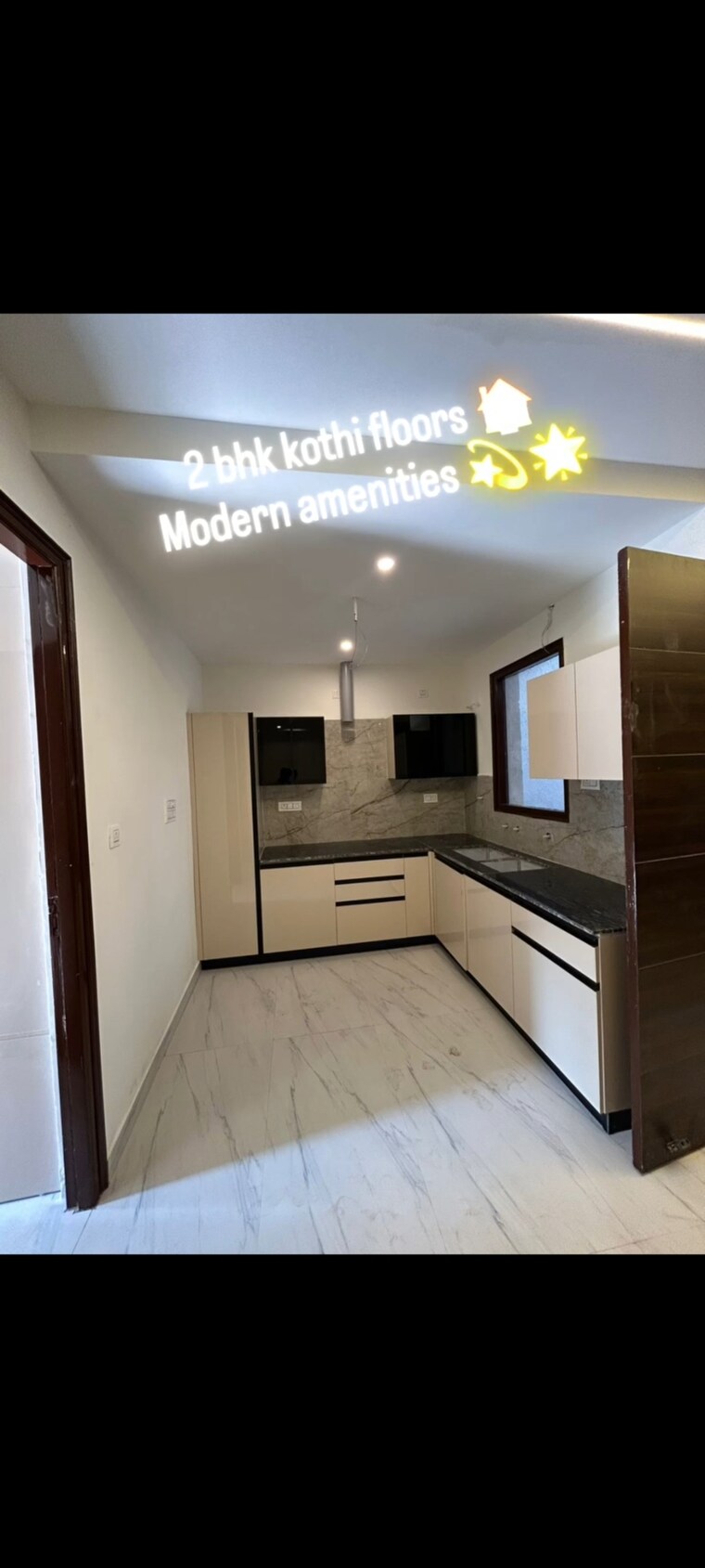 Kitchen, kharar kurali highway 2 Bedroom 110 Sq.Ft. Villa In KharaR Kurali Highway Mohali 9626628