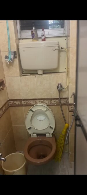 Bathroom in 1 BHK Apartment at Avillion Greenfields Co Op Housing Society, Jogeshwari East – for Rent