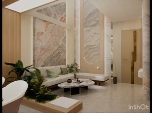 Living Room in 4 BHK Villa at Upsidc Site C – for Sale