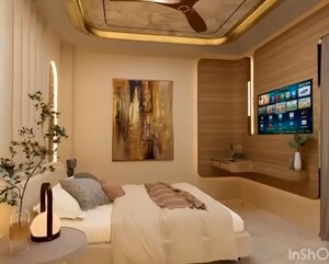 Living Room in 4 BHK Villa at Upsidc Site C – for Sale