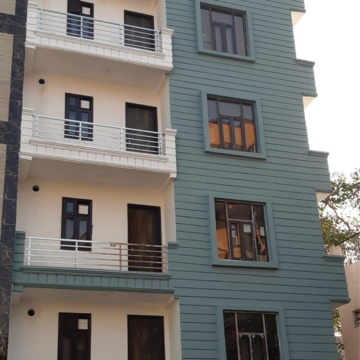 2.5 BHK Builder Floor – Exterior View View at Sector 8 Dwarka - for Rent