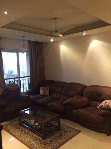 Living Room in 3 BHK Apartment at Dosti Blossom, Wadala East – for Rent