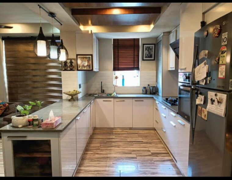 Kitchen, puri-pratham 3 Bedroom 1400 Sq.Ft. Apartment In Sector 84 Faridabad 9626734