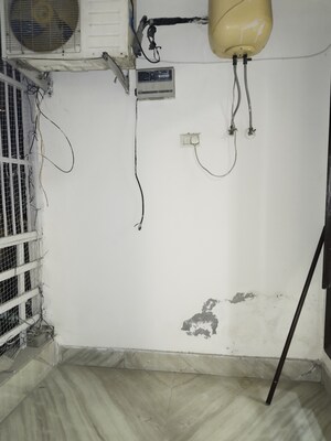 Bathroom in 3 BHK Apartment at Shivalik Colony – for Rent