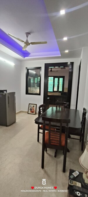 Living Room in 4 BHK Builder Floor at Ansal Sushant Apartments, Sushant Lok I – for Rent