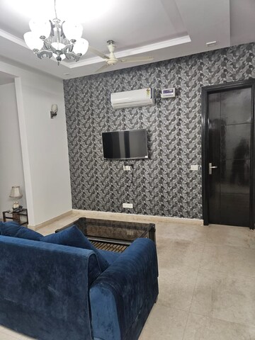 Bathroom in 4 BHK Builder Floor at Ansal Sushant Apartments, Sushant Lok I – for Rent