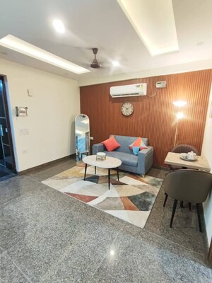 Living Room in 1 BHK Builder Floor at Sector 42 – for Rent