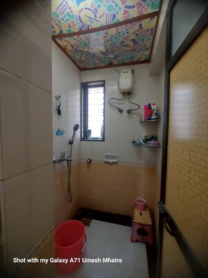 Bathroom in 1 BHK Apartment at Tilak Nagar – for Rent