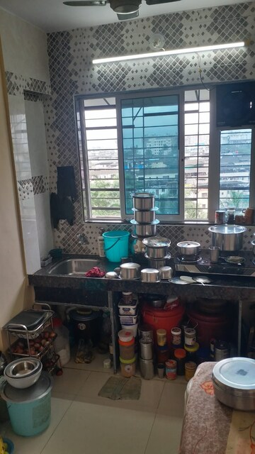 Kitchen in 1 BHK Apartment at Jagruti Krupa, Dombivli West – for Rent