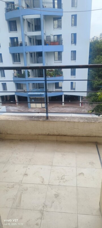 Balcony in 1 RK Apartment at New Sanghavi – for Rent