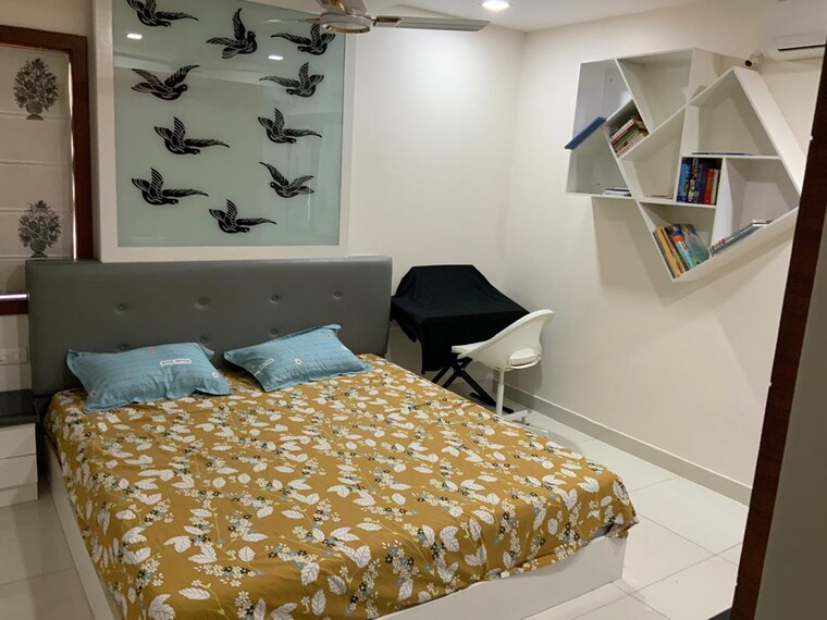 Bedroom, narsingi 4 Bedroom 2760 Sq.Ft. Apartment In Narsingi Hyderabad 9627397
