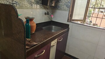 Kitchen in 1 RK Apartment at Soham Parijat Gardens, Ghodbunder Road – for Sale