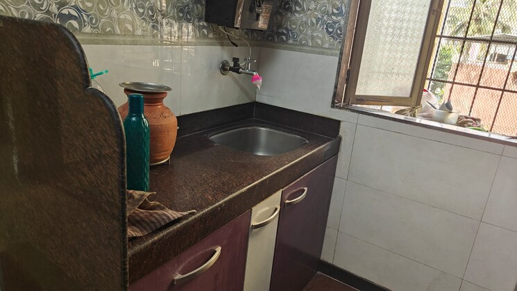 Kitchen, soham-parijat-gardens 1 RK 475 Sq.Ft. Apartment In Ghodbunder Road Thane 9627089