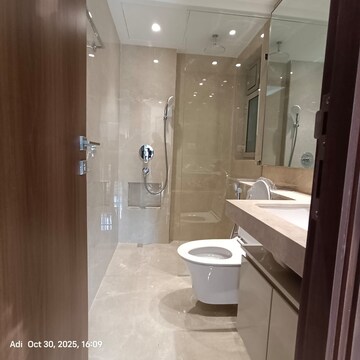 Bathroom in 2 BHK Apartment at Hiranandani Highland, Powai – for Rent