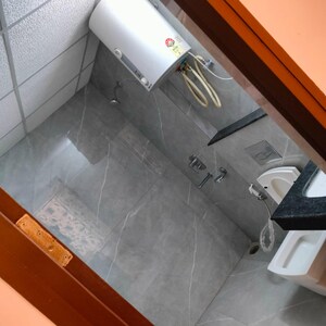 Attached Bathroom in 3 BHK Builder Floor at Gomti Nagar – for Sale