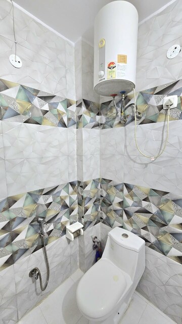 Bathroom in 2 BHK Builder Floor at Sector 15 – for Rent