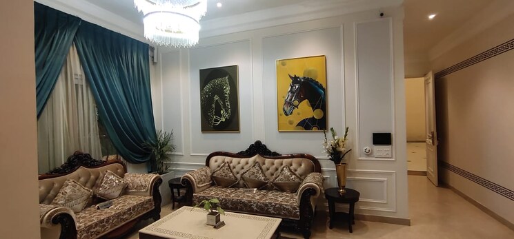 Living Room, prateek-edifice 4 Bedroom 3300 Sq.Ft. Apartment In Sector 107 Noida 9627269