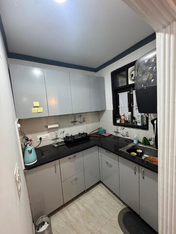 Kitchen in 1 BHK Builder Floor at Saket – for Rent
