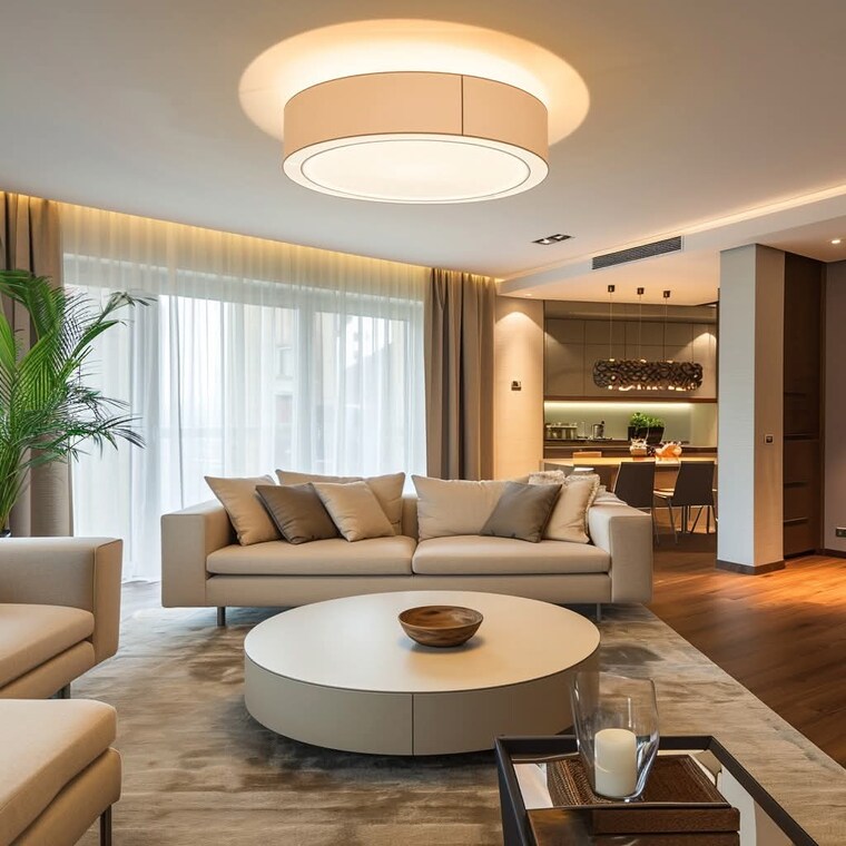 Master Bedroom, aba-county-107 4 Bedroom 3501 Sq.Ft. Apartment In Sector 107 Noida 9627385