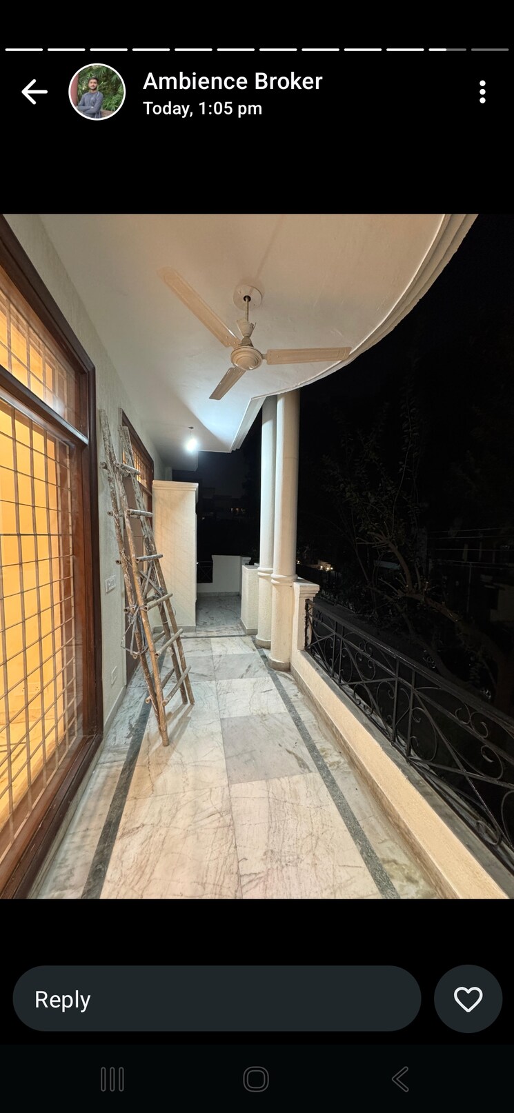 Balcony, dlf phase ii 3 Bedroom 2700 Sq.Ft. Builder Floor In Dlf Phase ii Gurgaon 9627462