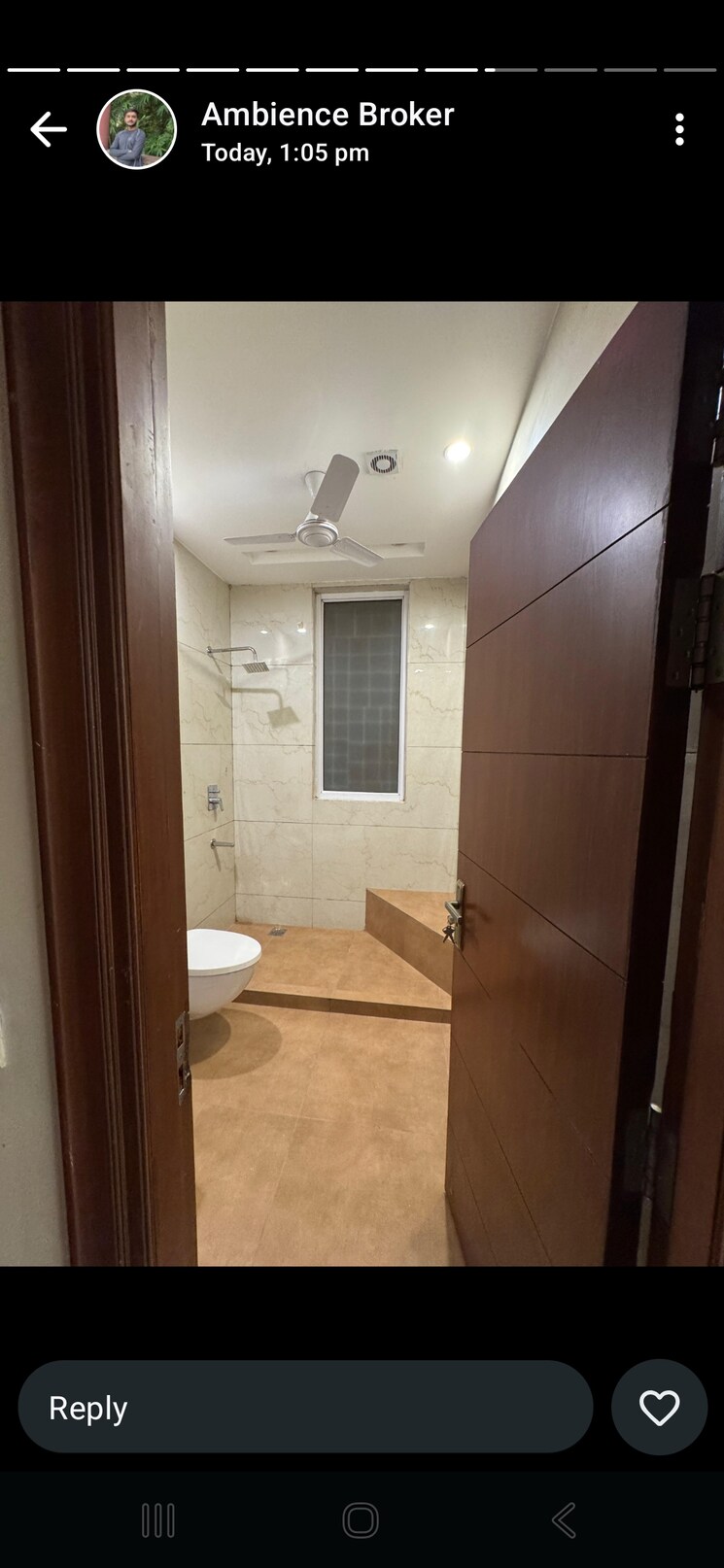 Bathroom, dlf phase ii 3 Bedroom 2700 Sq.Ft. Builder Floor In Dlf Phase ii Gurgaon 9627462