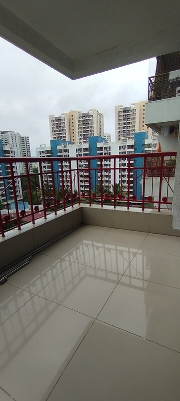 Balcony in 2 BHK Apartment at Nanded City Madhuvanti, Sinhagad Road – for Rent