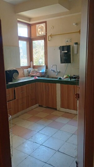 Kitchen in 3 BHK Apartment at Unitech Horizon, Pi Greater Noida – for Rent