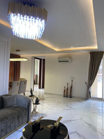 Living Room in 4 BHK Builder Floor at TDI The Retreat, Sector 89 – for Sale