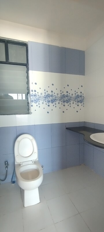 Bathroom in 3 BHK Apartment at Nanded City Asawari, Nanded – for Rent