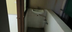 Bathroom in 2 BHK Builder Floor at Ghatlodia – for Rent