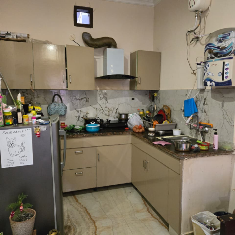 Kitchen, kharar mohali road 1 Bedroom 366 Sq.Ft. Apartment In Kharar Mohali Road Kharar 9627972