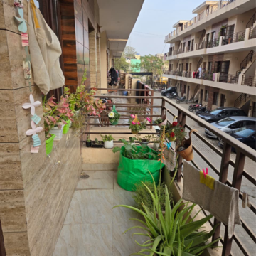 Balcony in 1 BHK Apartment at Kharar Mohali Road – for Rent