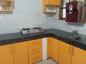 Kitchen in 1 BHK Builder Floor at Zoo Road – for Rent