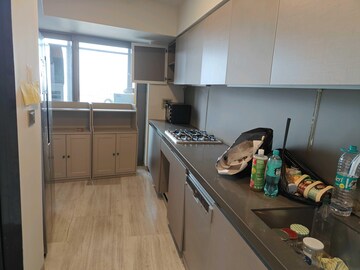 Kitchen in 3 BHK Apartment at Lodha World Crest, Worli – for Sale