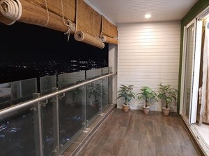 Balcony in 5 BHK Apartment at JP Decks, Goregaon East – for Rent