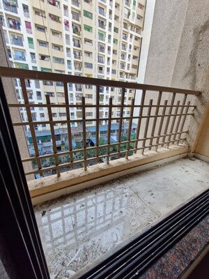 Balcony in 2 BHK Apartment at Kini Tower, Virar West – for Sale