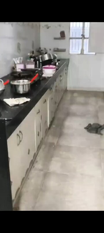 Kitchen in 1 BHK Apartment at Preksha Keshav Bunglows, Chandkheda – for Rent