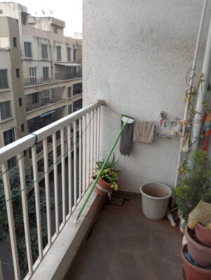 Balcony in 2 BHK Apartment at Kaspate Vasti – for Sale